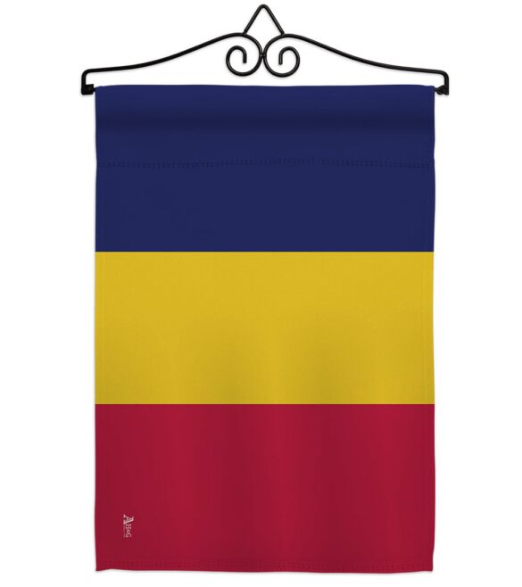 Chad - Nationality Flags of the World Vertical Impressions Decorative Flags HG140050 Made In USA - Image 7