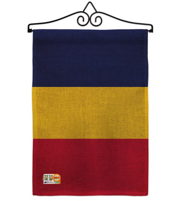 Chad - Nationality Flags of the World Vertical Impressions Decorative Flags HG140050 Made In USA - Image 10