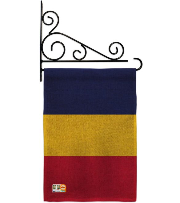 Chad - Nationality Flags of the World Vertical Impressions Decorative Flags HG140050 Made In USA - Image 12