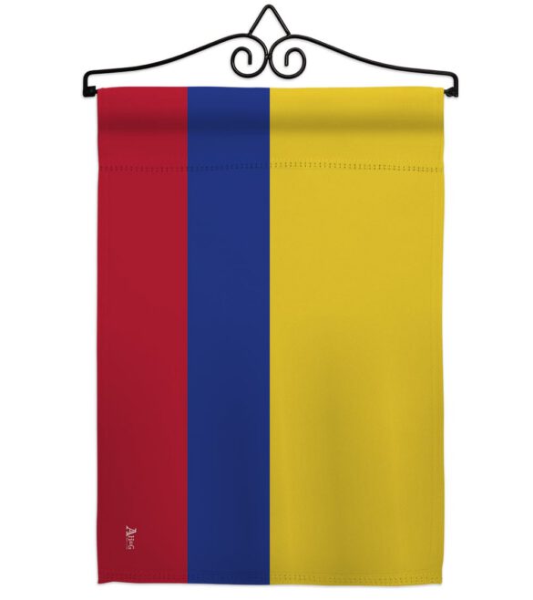 Colombia - Nationality Flags of the World Vertical Impressions Decorative Flags HG140055 Made In USA - Image 7