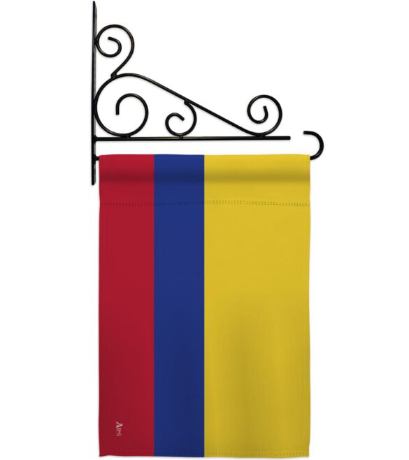 Colombia - Nationality Flags of the World Vertical Impressions Decorative Flags HG140055 Made In USA - Image 11