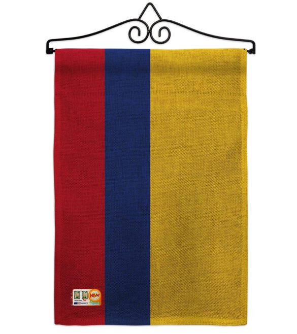 Colombia - Nationality Flags of the World Vertical Impressions Decorative Flags HG140055 Made In USA - Image 10