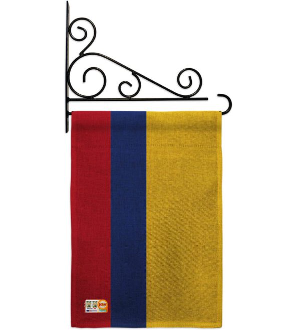 Colombia - Nationality Flags of the World Vertical Impressions Decorative Flags HG140055 Made In USA - Image 12