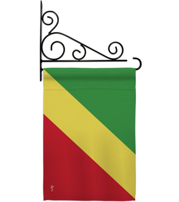 Congo-Republic - Nationality Flags of the World Vertical Impressions Decorative Flags HG140058 Made In USA - Image 11