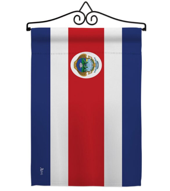 Costa Rica - Nationality Flags of the World Vertical Impressions Decorative Flags HG140060 Made In USA - Image 7