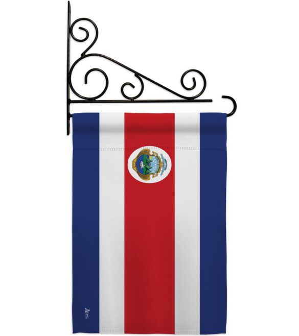 Costa Rica - Nationality Flags of the World Vertical Impressions Decorative Flags HG140060 Made In USA - Image 11