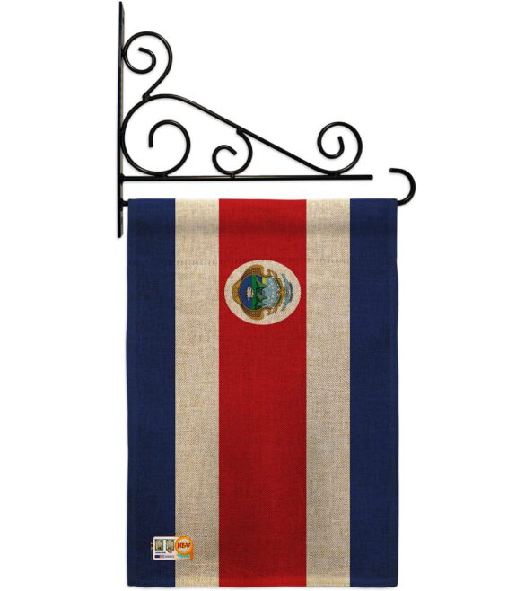 Costa Rica - Nationality Flags of the World Vertical Impressions Decorative Flags HG140060 Made In USA - Image 12