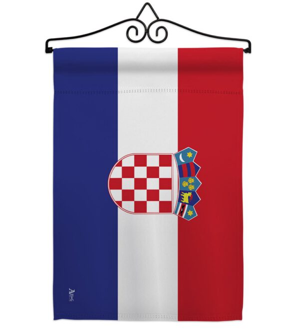 Croatia - Nationality Flags of the World Vertical Impressions Decorative Flags HG140061 Made In USA - Image 7
