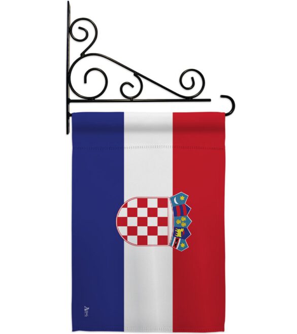 Croatia - Nationality Flags of the World Vertical Impressions Decorative Flags HG140061 Made In USA - Image 11