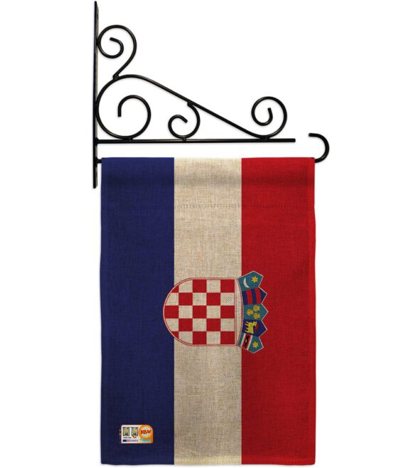 Croatia - Nationality Flags of the World Vertical Impressions Decorative Flags HG140061 Made In USA - Image 12