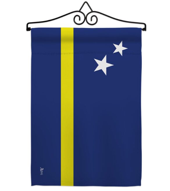 Curacao - Nationality Flags of the World Vertical Impressions Decorative Flags HG140063 Made In USA - Image 7