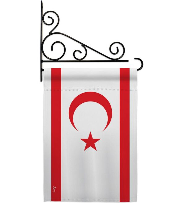 Cyprus Northern - Nationality Flags of the World Vertical Impressions Decorative Flags HG140065 Made In USA - Image 11