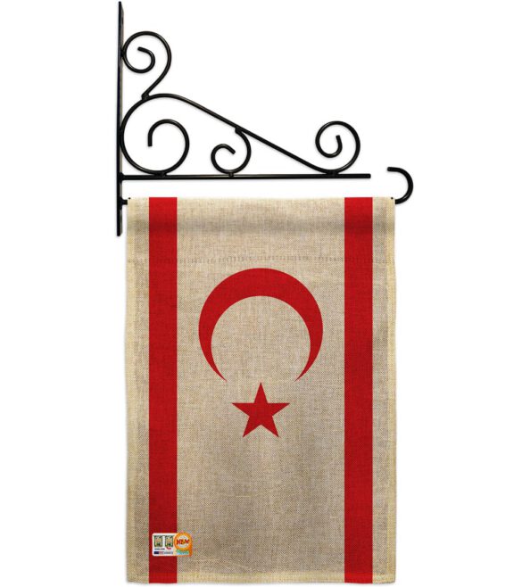 Cyprus Northern - Nationality Flags of the World Vertical Impressions Decorative Flags HG140065 Made In USA - Image 12