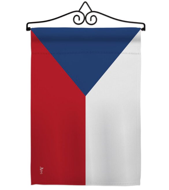 Czech Republic - Nationality Flags of the World Vertical Impressions Decorative Flags HG140066 Made In USA - Image 7