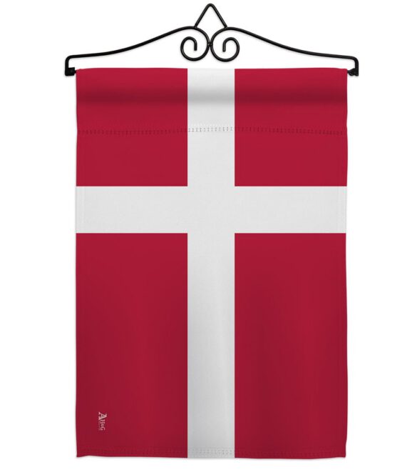 Denmark - Nationality Flags of the World Vertical Impressions Decorative Flags HG140067 Made In USA - Image 7