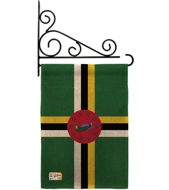 Dominica - Nationality Flags of the World Vertical Impressions Decorative Flags HG140069 Made In USA - Image 12