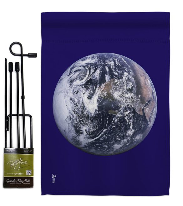 Earth - Nationality Flags of the World Vertical Impressions Decorative Flags HG140071 Made In USA - Image 4