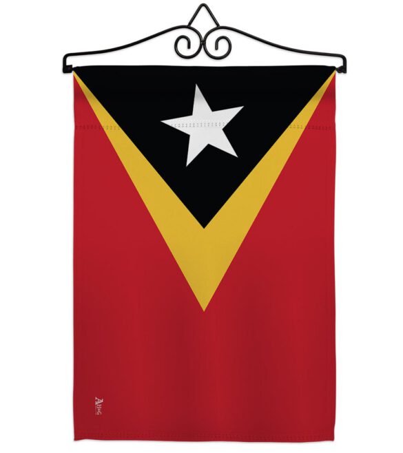 East Timor - Nationality Flags of the World Vertical Impressions Decorative Flags HG140072 Made In USA - Image 7