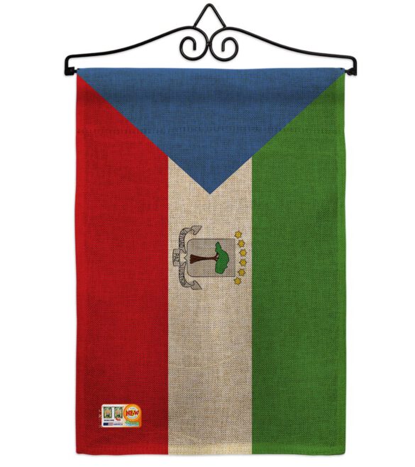 Equatorial Guinea - Nationality Flags of the World Vertical Impressions Decorative Flags HG140077 Made In USA - Image 10