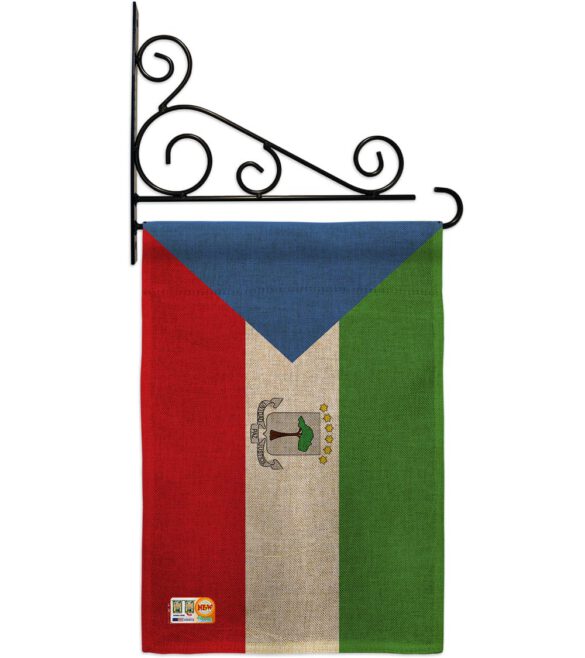 Equatorial Guinea - Nationality Flags of the World Vertical Impressions Decorative Flags HG140077 Made In USA - Image 12