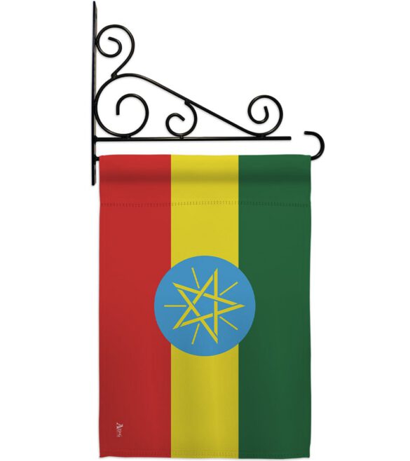 Ethiopia - Nationality Flags of the World Vertical Impressions Decorative Flags HG140080 Made In USA - Image 11