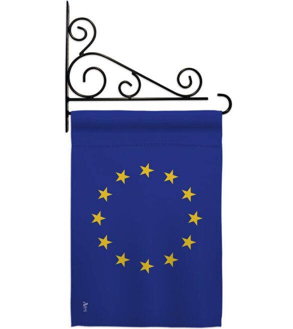 European - Nationality Flags of the World Vertical Impressions Decorative Flags HG140081 Made In USA - Image 11