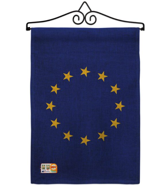European - Nationality Flags of the World Vertical Impressions Decorative Flags HG140081 Made In USA - Image 10