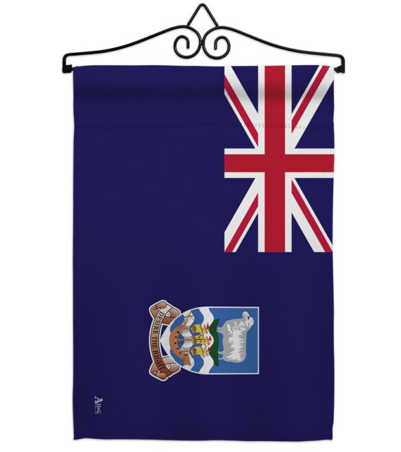 Falkland Islands - Nationality Flags of the World Vertical Impressions Decorative Flags HG140082 Made In USA - Image 7