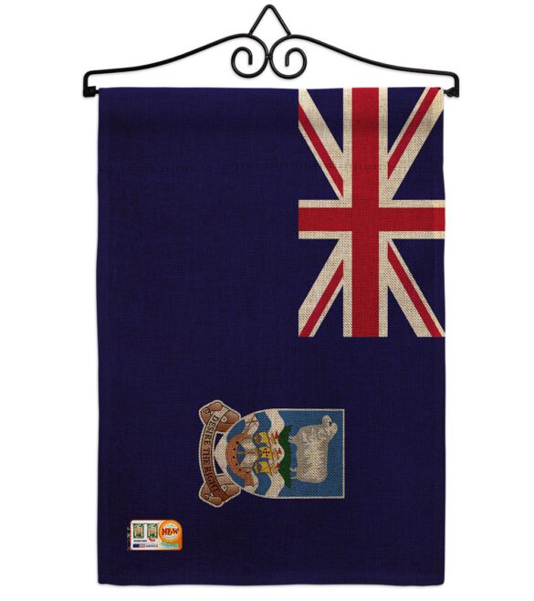 Falkland Islands - Nationality Flags of the World Vertical Impressions Decorative Flags HG140082 Made In USA - Image 10