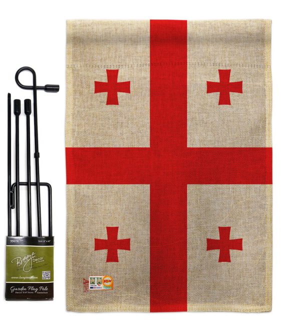 Georgia Republic - Nationality Flags of the World Vertical Impressions Decorative Flags HG140089 Made In USA - Image 9
