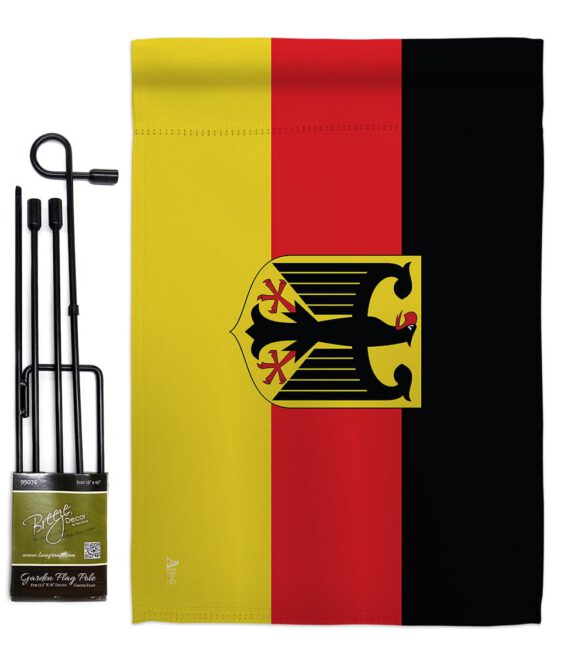 Germany w/Eagle - Nationality Flags of the World Vertical Impressions Decorative Flags HG140090 Made In USA - Image 4