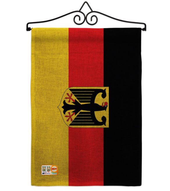 Germany w/Eagle - Nationality Flags of the World Vertical Impressions Decorative Flags HG140090 Made In USA - Image 10