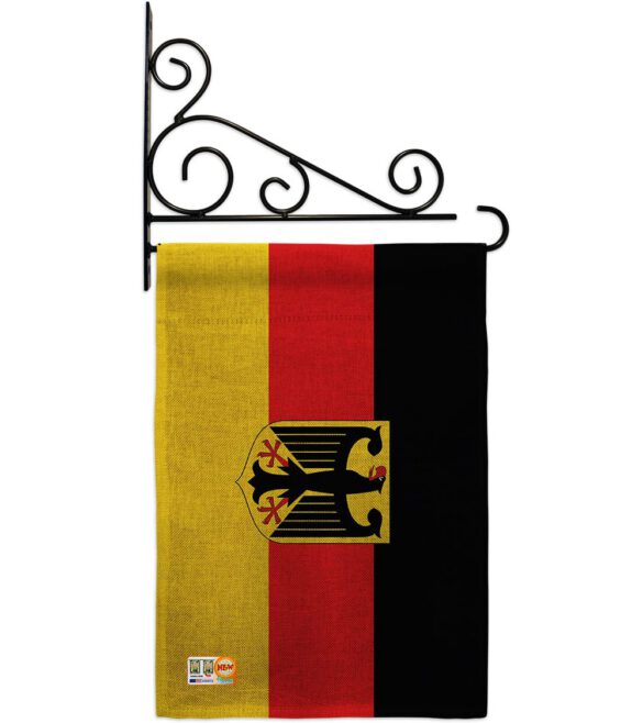 Germany w/Eagle - Nationality Flags of the World Vertical Impressions Decorative Flags HG140090 Made In USA - Image 12