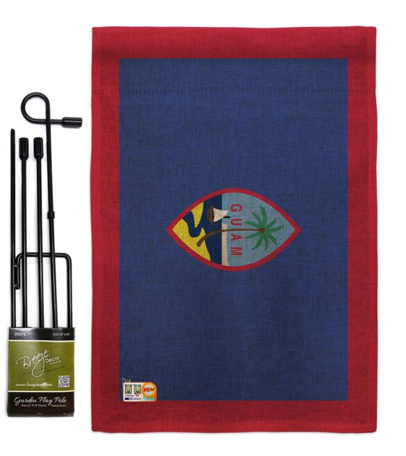 Guam - Nationality Flags of the World Vertical Impressions Decorative Flags HG140097 Made In USA - Image 9