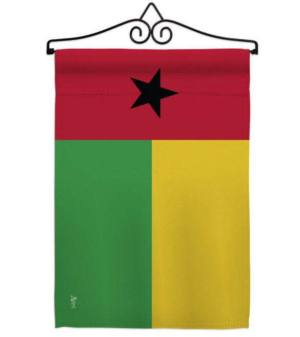 Guinea-Bissau - Nationality Flags of the World Vertical Impressions Decorative Flags HG140101 Made In USA - Image 7