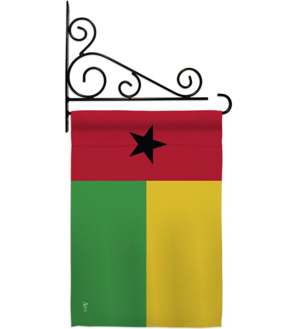 Guinea-Bissau - Nationality Flags of the World Vertical Impressions Decorative Flags HG140101 Made In USA - Image 11