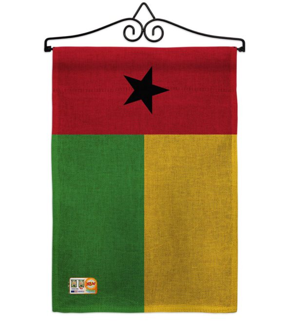 Guinea-Bissau - Nationality Flags of the World Vertical Impressions Decorative Flags HG140101 Made In USA - Image 10