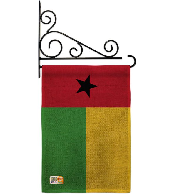 Guinea-Bissau - Nationality Flags of the World Vertical Impressions Decorative Flags HG140101 Made In USA - Image 12