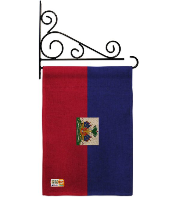 Haiti - Nationality Flags of the World Vertical Impressions Decorative Flags HG140103 Made In USA - Image 9