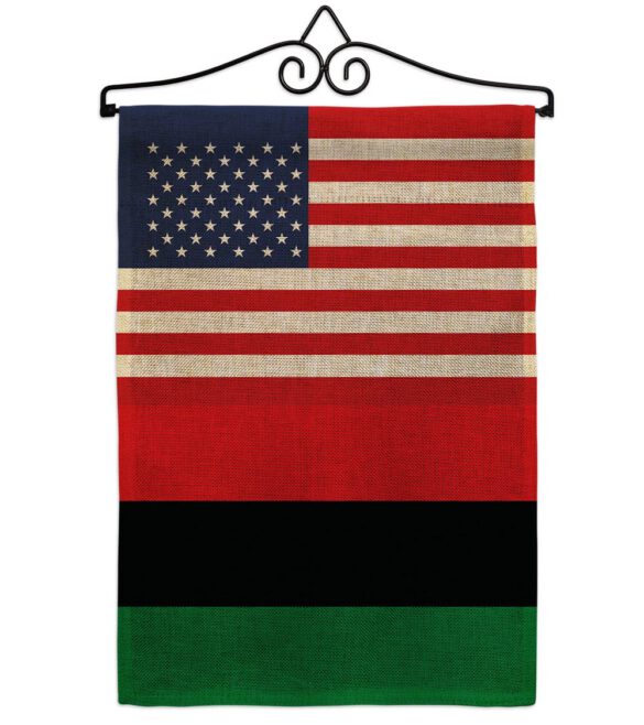 African American US Friendship - Nationality Flags of the World Vertical Impressions Decorative Flags HG140270 Made In USA - Image 14