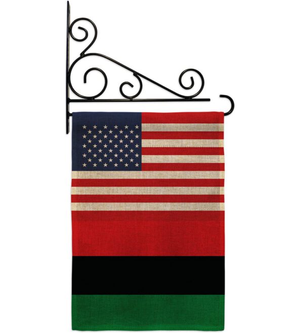 African American US Friendship - Nationality Flags of the World Vertical Impressions Decorative Flags HG140270 Made In USA - Image 15