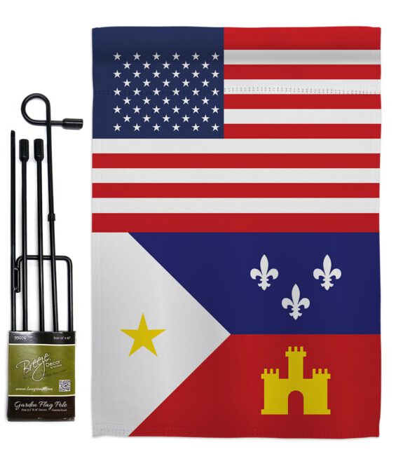 Acadiana US - Nationality Flags of the World Vertical Impressions Decorative Flags HG140273 Made In USA - Image 5