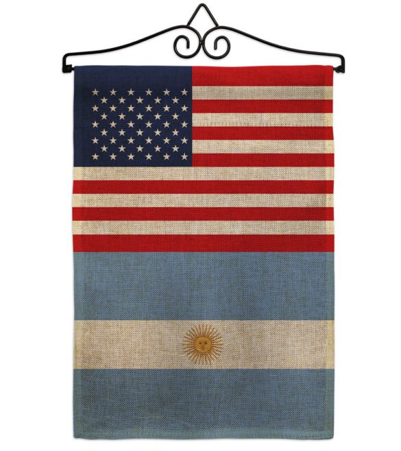 Argentina US Friendship - Nationality Flags of the World Vertical Impressions Decorative Flags HG140280 Made In USA - Image 14