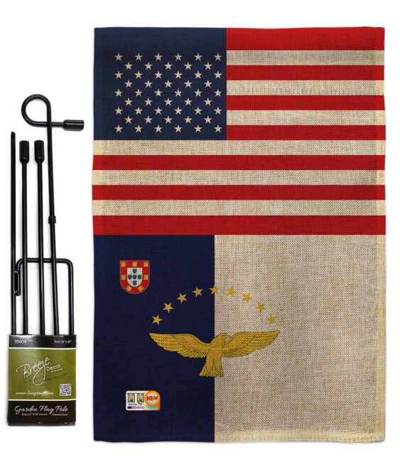 Azores US Friendship - Nationality Flags of the World Vertical Impressions Decorative Flags HG140288 Made In USA - Image 13