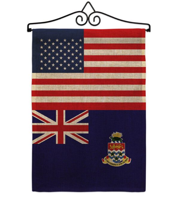 Cayman Islands US Friendship - Nationality Flags of the World Vertical Impressions Decorative Flags HG140331 Made In USA - Image 13