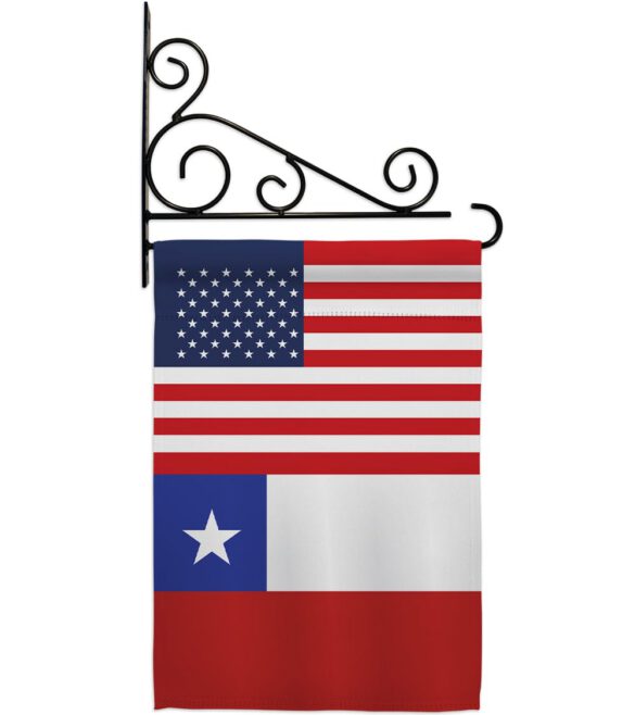 Chile US Friendship - Nationality Flags of the World Vertical Impressions Decorative Flags HG140335 Made In USA - Image 8