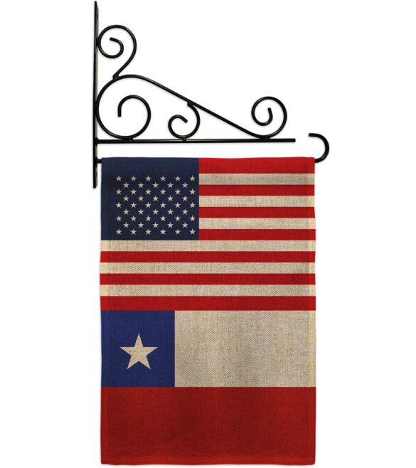 Chile US Friendship - Nationality Flags of the World Vertical Impressions Decorative Flags HG140335 Made In USA - Image 14