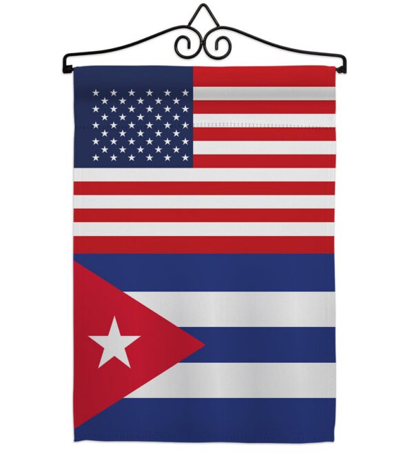 Cuba US Friendship - Nationality Flags of the World Vertical Impressions Decorative Flags HG140350 Made In USA - Image 7