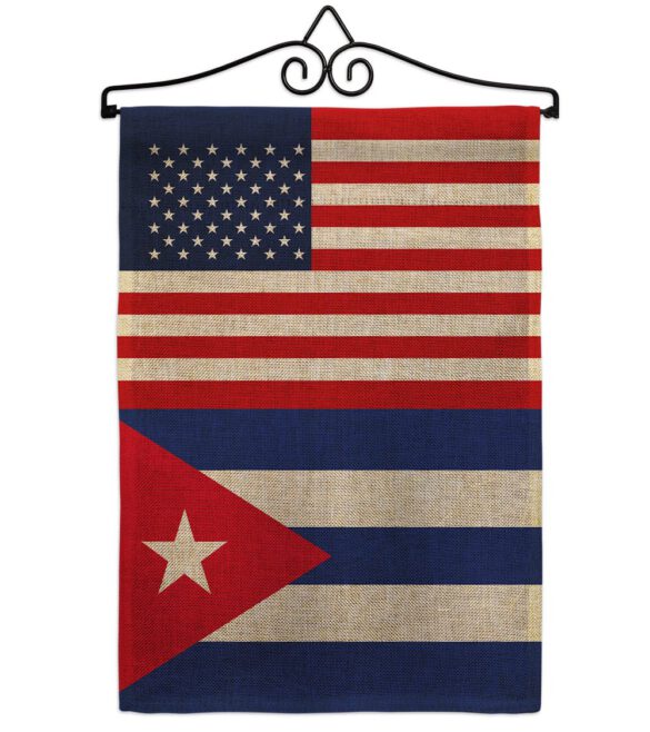 Cuba US Friendship - Nationality Flags of the World Vertical Impressions Decorative Flags HG140350 Made In USA - Image 13