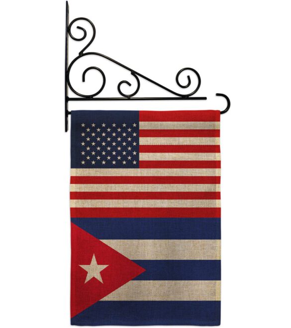 Cuba US Friendship - Nationality Flags of the World Vertical Impressions Decorative Flags HG140350 Made In USA - Image 14
